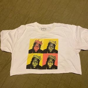 Notorious B.I.G. Crop tee